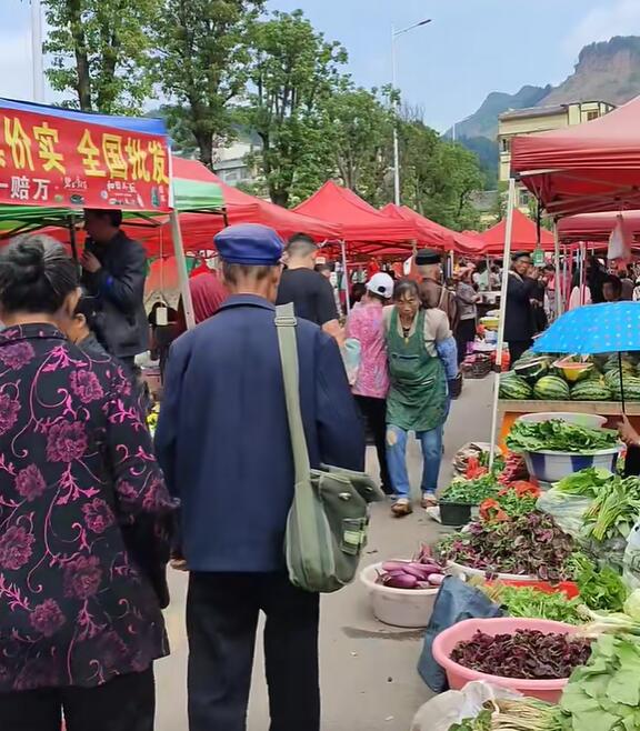 玉舍镇集市