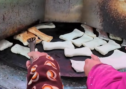 齐村镇葱油煎饼