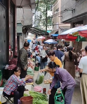 吴圩镇集市