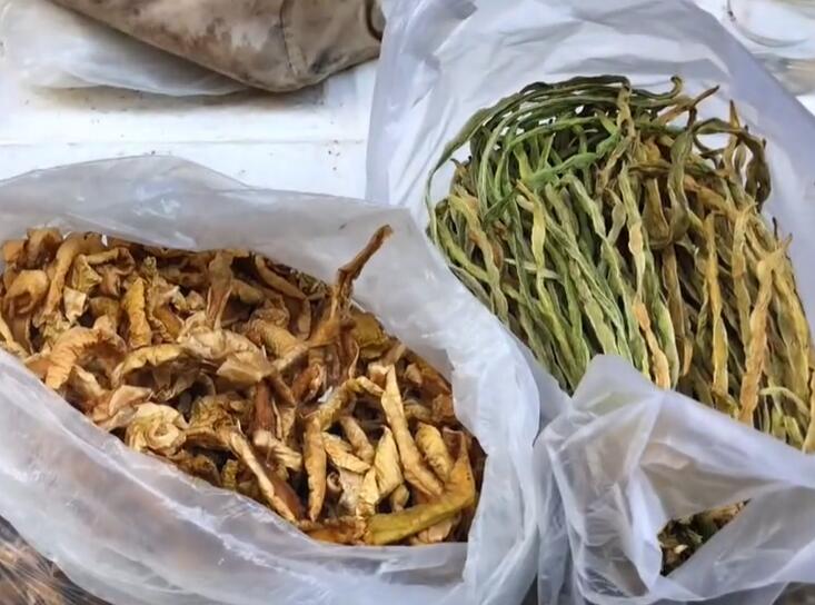 台源镇干豆角和茄子干